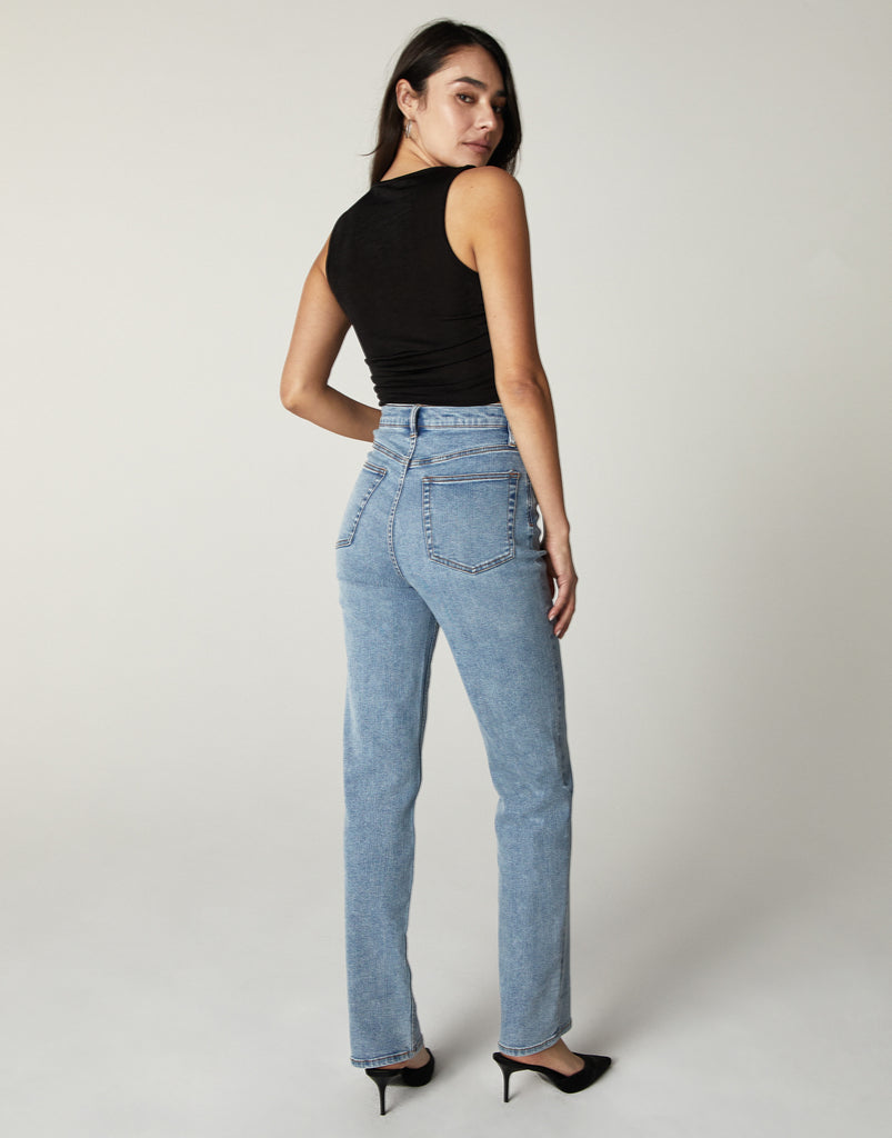 Jolene Super High Rise Mom Jeans