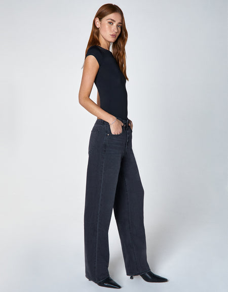 RUMI High-Rise Stacked Wide Leg in Ramble