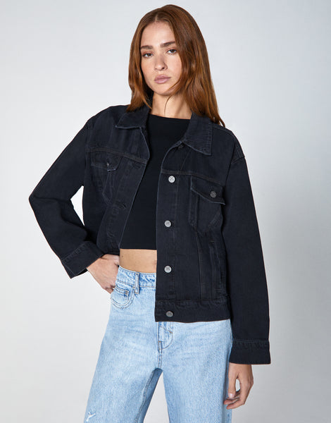 MOLLY Oversized Pleated Jacket in Trip