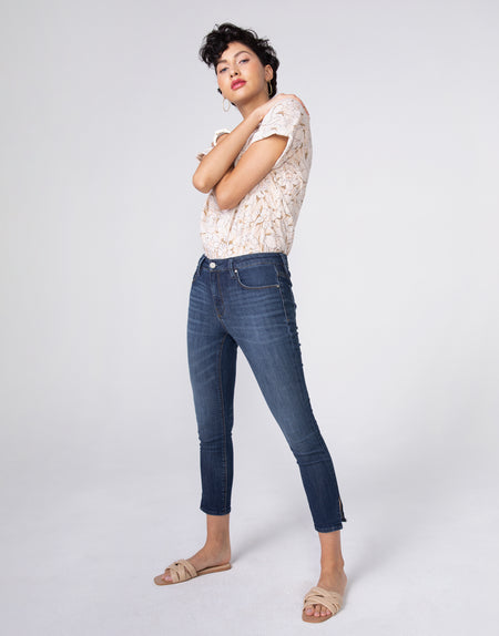KORA Cropped Mid Rise Skinny in Sundown