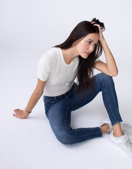OLIVIA High Rise Skinny in Soulmate