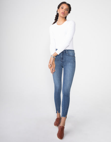 OLIVIA High Rise Skinny in Vista