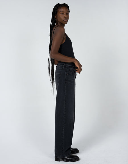 RUMI High Rise Stacked Wide Leg in Ramble